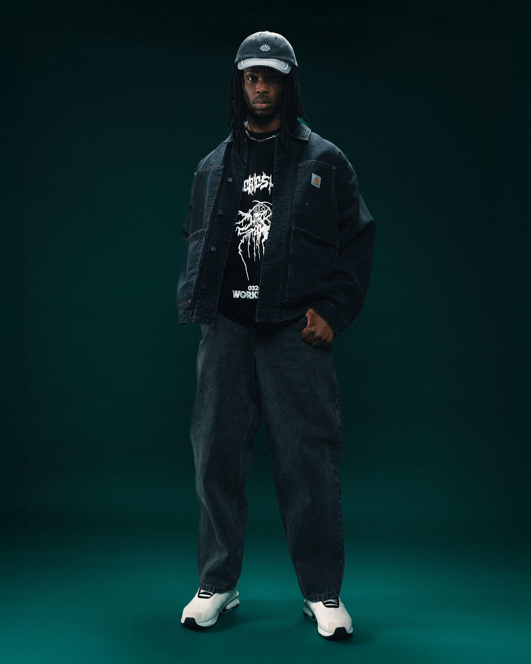 【Ｌサイズ】新作　AC2111アーム2WAYジャケット（ブラック）＋FBセット 032c ''ARMOUR'' LONGSLEEVE | S25-URC-0251-050 | AFEW STORE